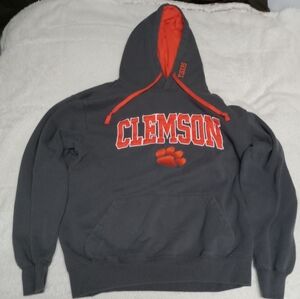 Clemson Gray and Orange Men's Hoodie
